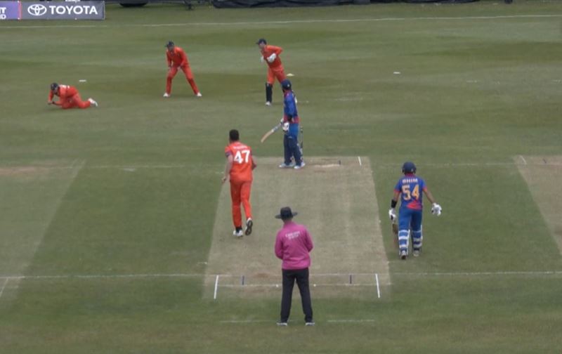 BLINDER! Noah Croes left Anil Sah dazed with a brilliant grab
