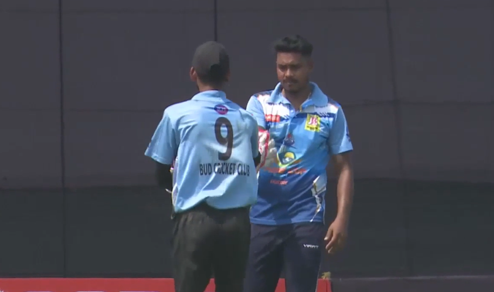 New Star Club vs Bud Cricket Club: Arup Das's 4 for 18