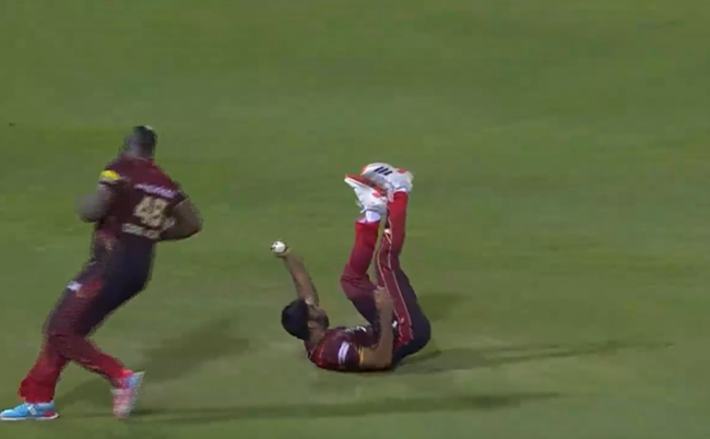 Safe Hands! Saurabh Netravalkar nailed a brilliant catch