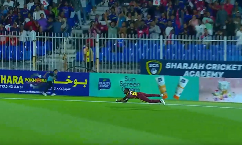 STUPENDOUS! Karima Gore pulled off a superhuman catch