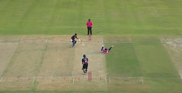 GOLLY! Witness Declan Suzuki's caught & bowled brilliance