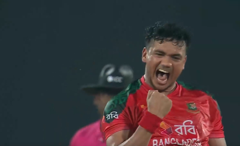 WW! Taskin Ahmed left the Windies's batters shook