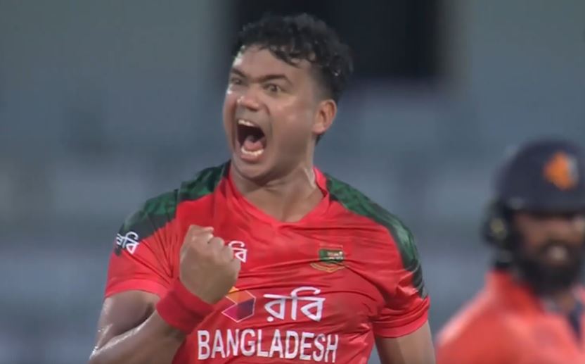 Taskin Ahmed's 4 for 28 | 1st T20I