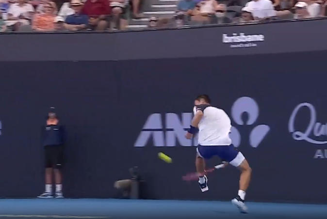 Pure Audacity! Witness Nakashima and Collignon’s triple-tweener rally