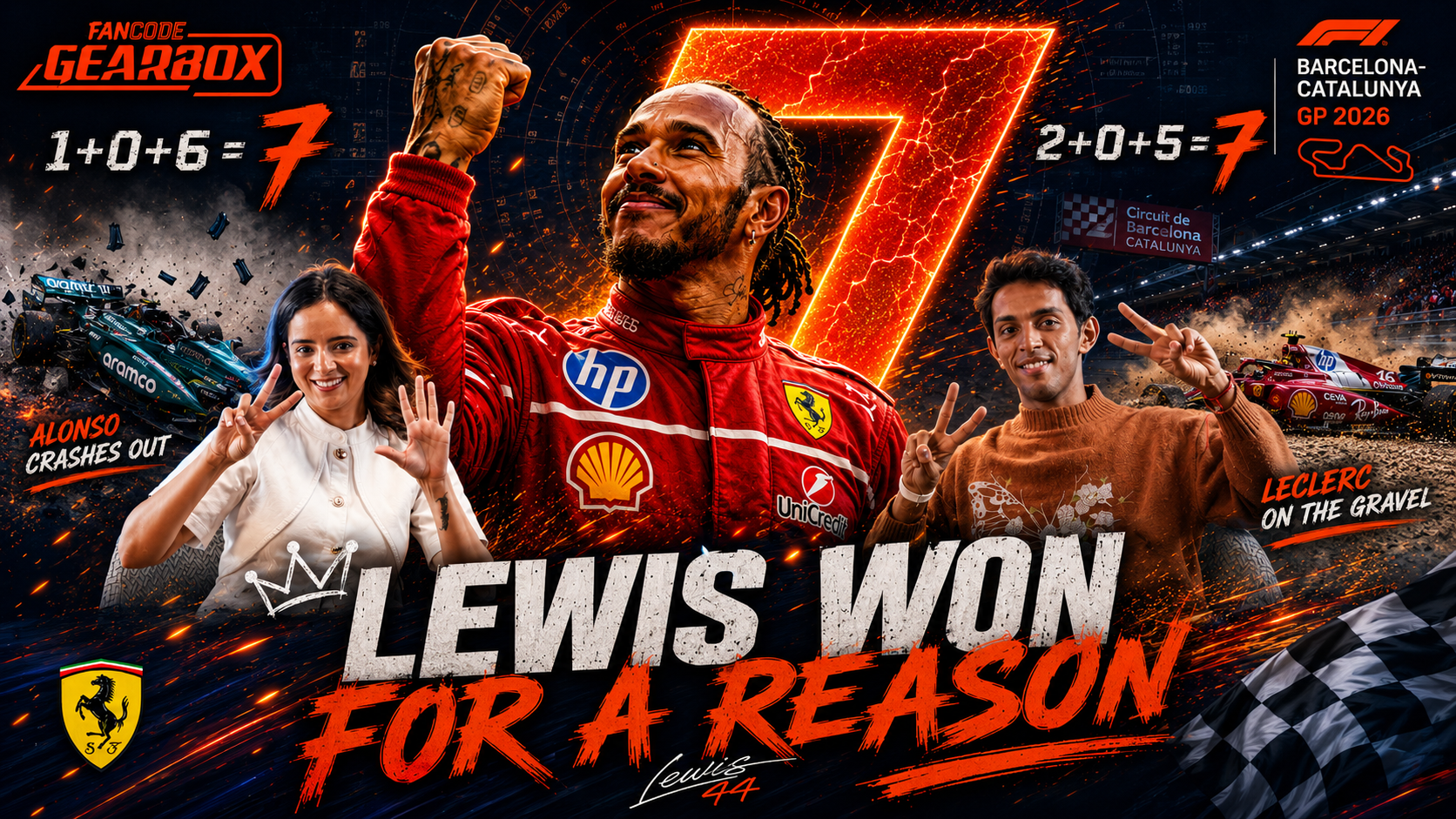 Episode 7: Thala for a reason references galore as Hamilton wins in Barcelona
