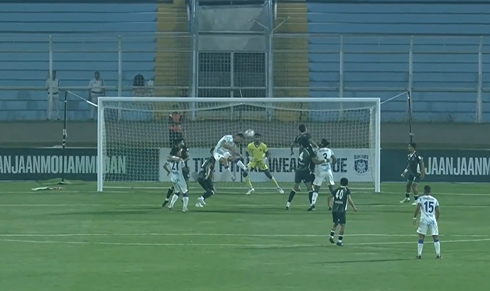 BRILLIANT! Pol Moreno soars with a cracking header