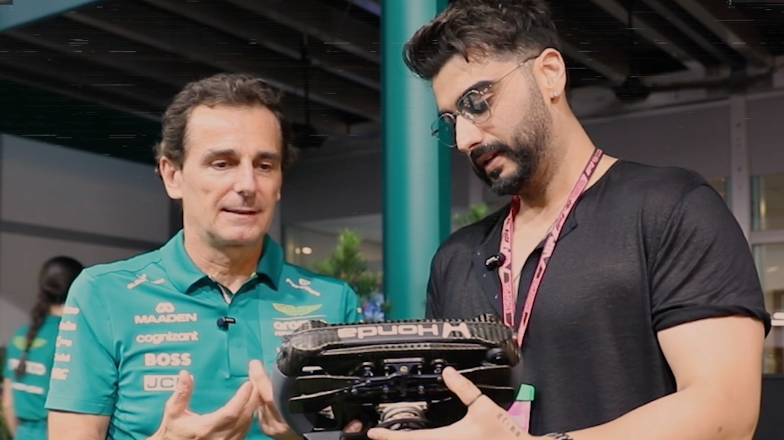 AYNTK about a Formula car steering wheel ft. Arjun Kapoor