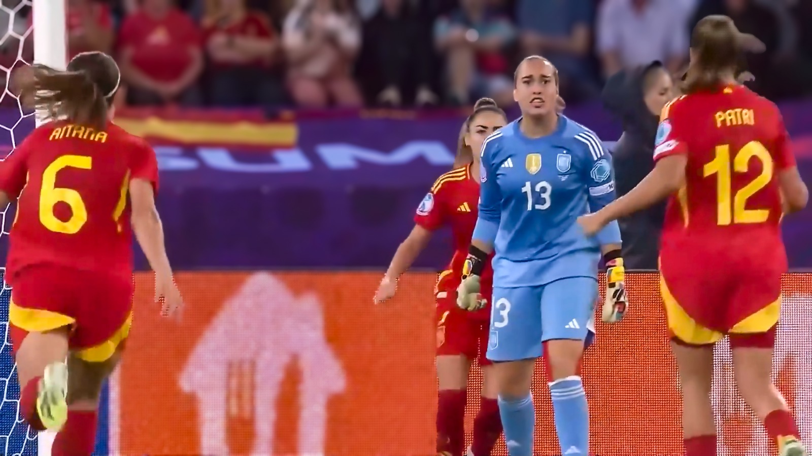 DENIED! Cata Coll's double save outmuscled Germany | Top moment of 2nd semi-final