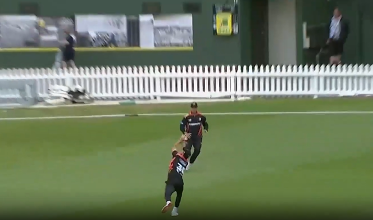 Full Stretch! Brett Hampton’s unreal diving catch