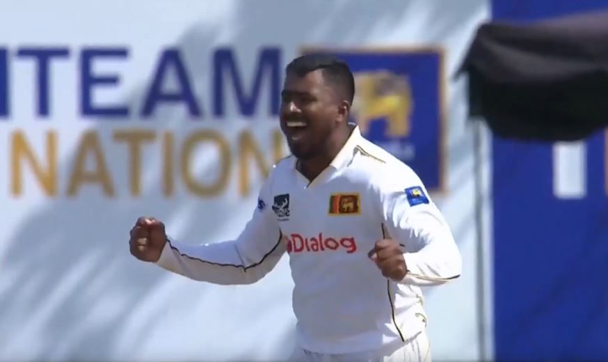 Tharindu Rathnayake's 3 for 102 | 1st Test, Day 5
