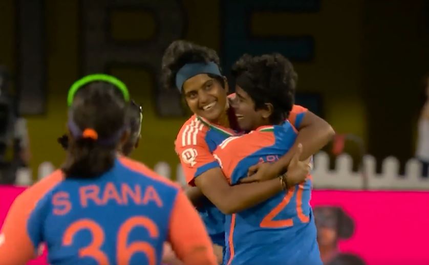 GAME CHANGER! Shree Charani’s double blow shook England