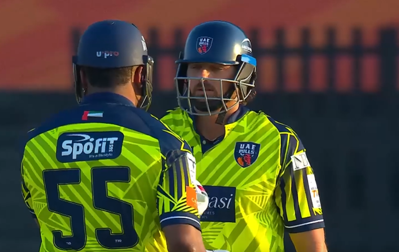 UAE Bulls beat Ajman Titans by 3 wickets | Match 26