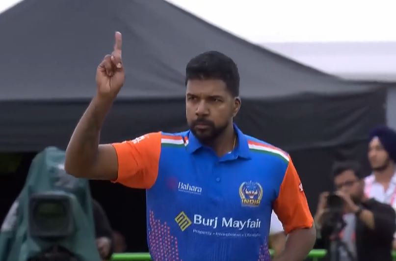 Two Strikes! Varun Aaron rattled the Windies