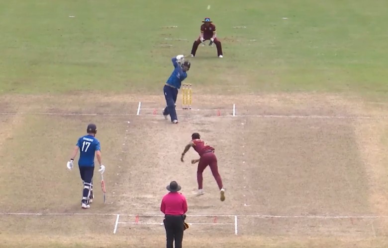 Isaac Mohammed's 74 off 74 | 5th Youth ODI