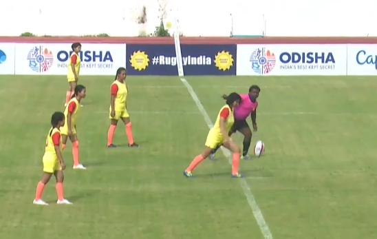 M30: Himachal Pradesh 5 - 10 Manipur | Girls Junior National Rugby 7s 2024