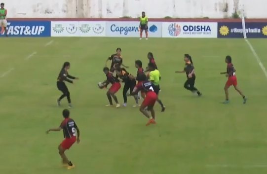 M29: Jammu & Kashmir 10 - 0 Puducherry | Girls Junior National Rugby 7s 2024