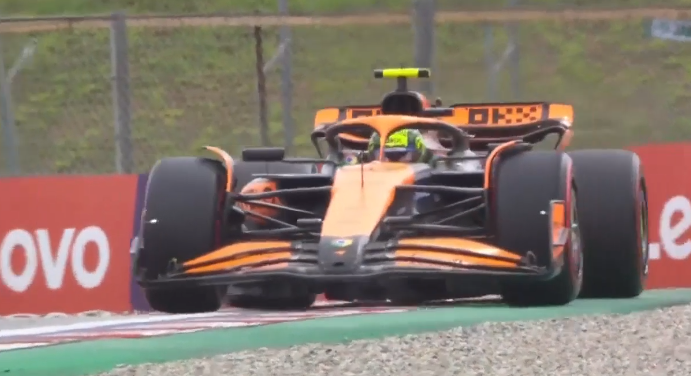 Norris outpaces Verstappen to win pole