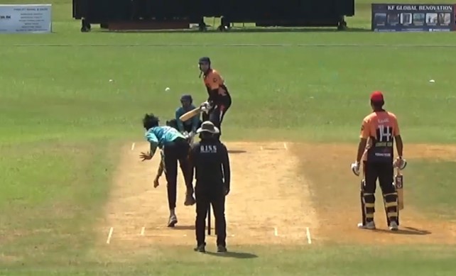 SFF Panthers, Malaysia vs Combined Cricket Club: Hasnain Ahmed's 3 for 10