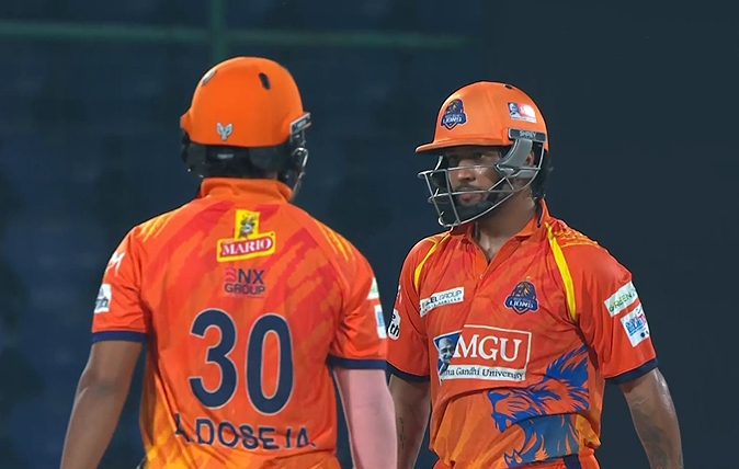 West Delhi Lions beat East Delhi Riders by 8 wickets on DLS method | Match 20