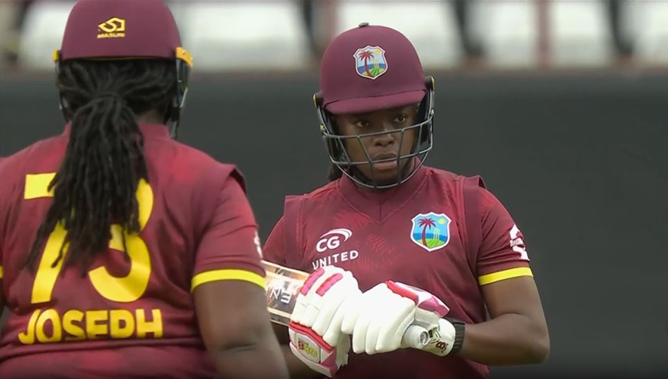 44444! Aaliyah Alleyne brought the fireworks to County Ground