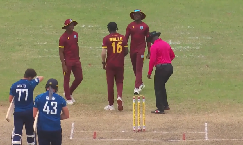 West Indies Under-19 beat England Under-19 by 98 runs | 4th Youth ODI