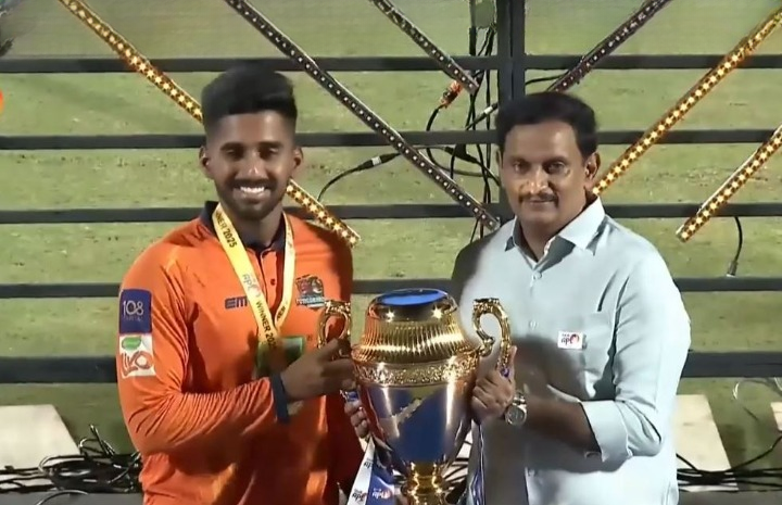 Tungabhadra Warriors beat Amaravathi Royals by 5 wickets | Final 