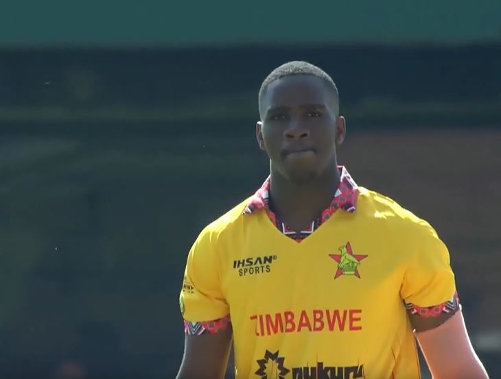 TWIN STRIKE! Tinotenda Maposa turned up the heat