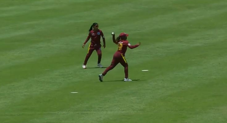 Fielding Finesse! Zaida James stunned with lightning reflexes