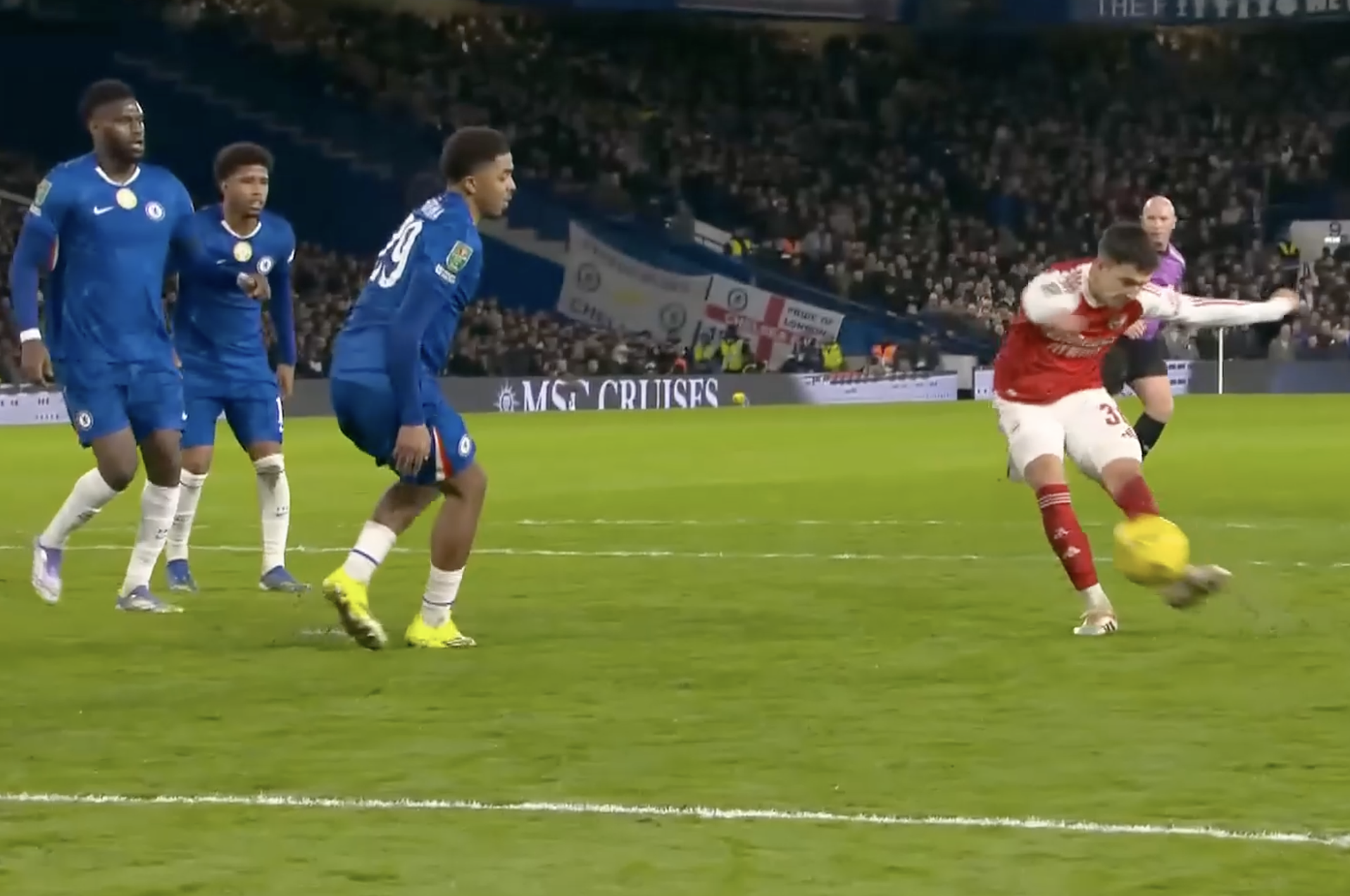WHAT A GOAL! Zubimendi nets an absolute stunner vs Chelsea