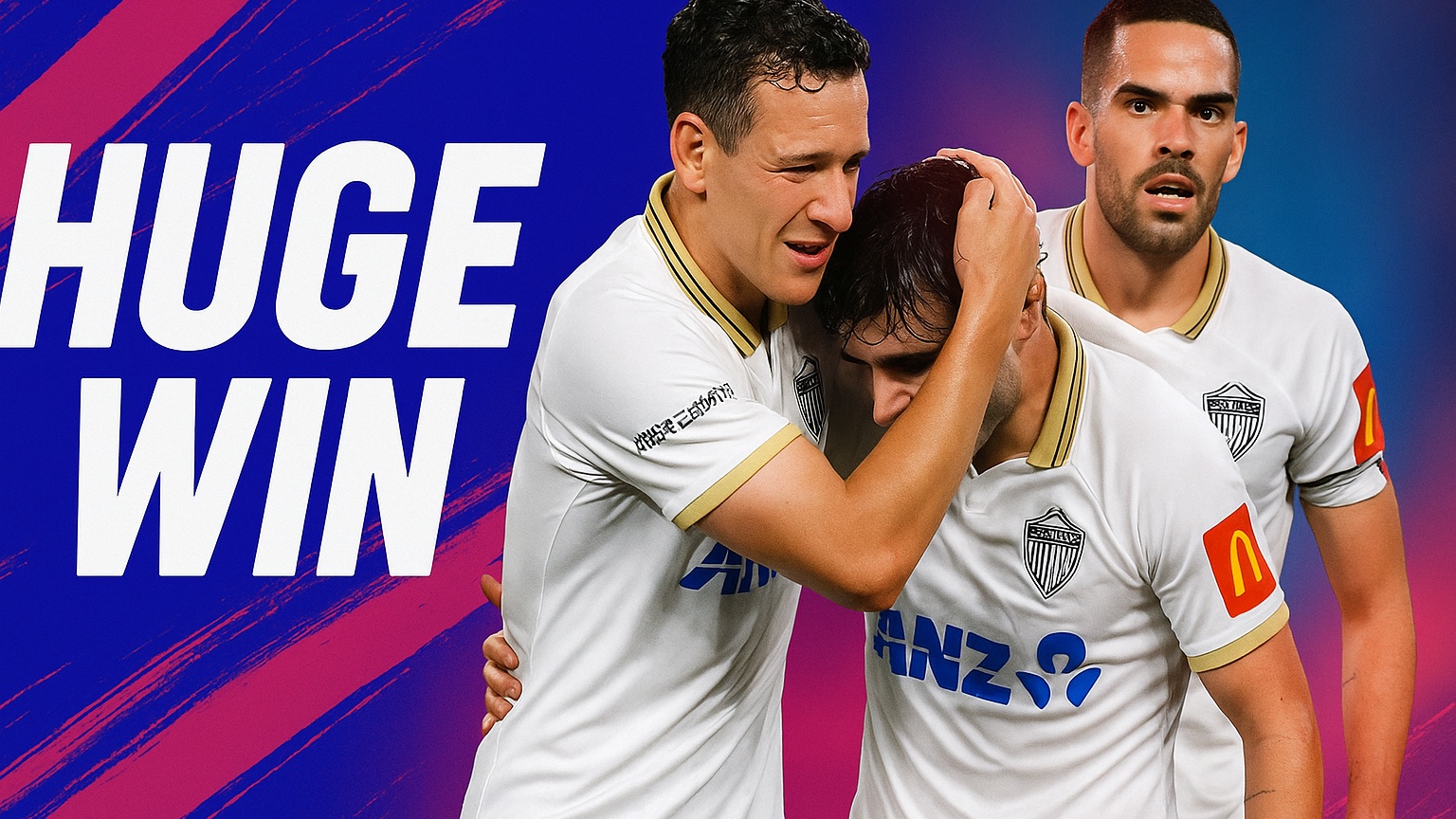 Western Sydney Wanderers 0-2 Auckland  | Round 9