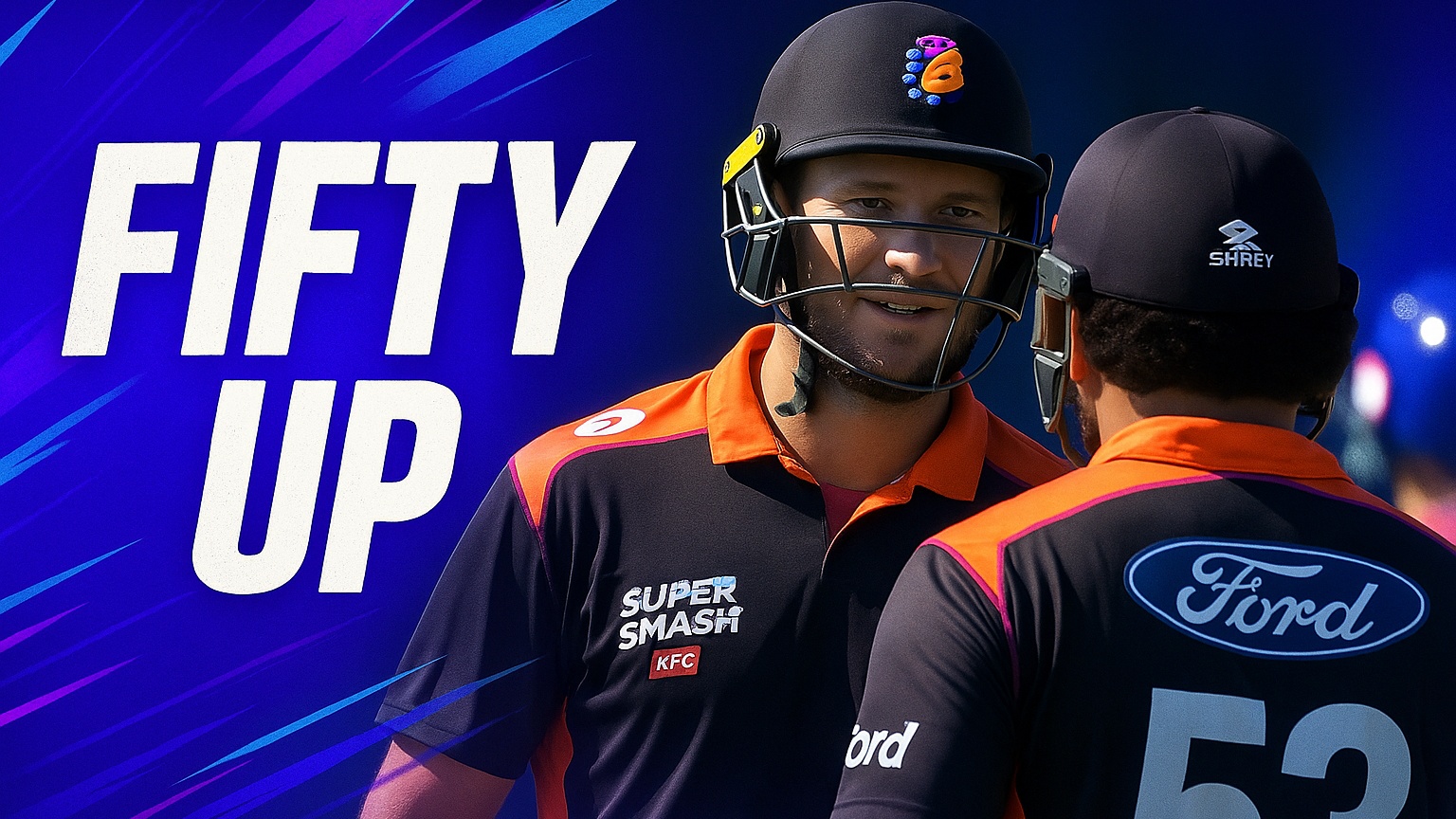 Brett Hampton's 53 off 32 | Match 22