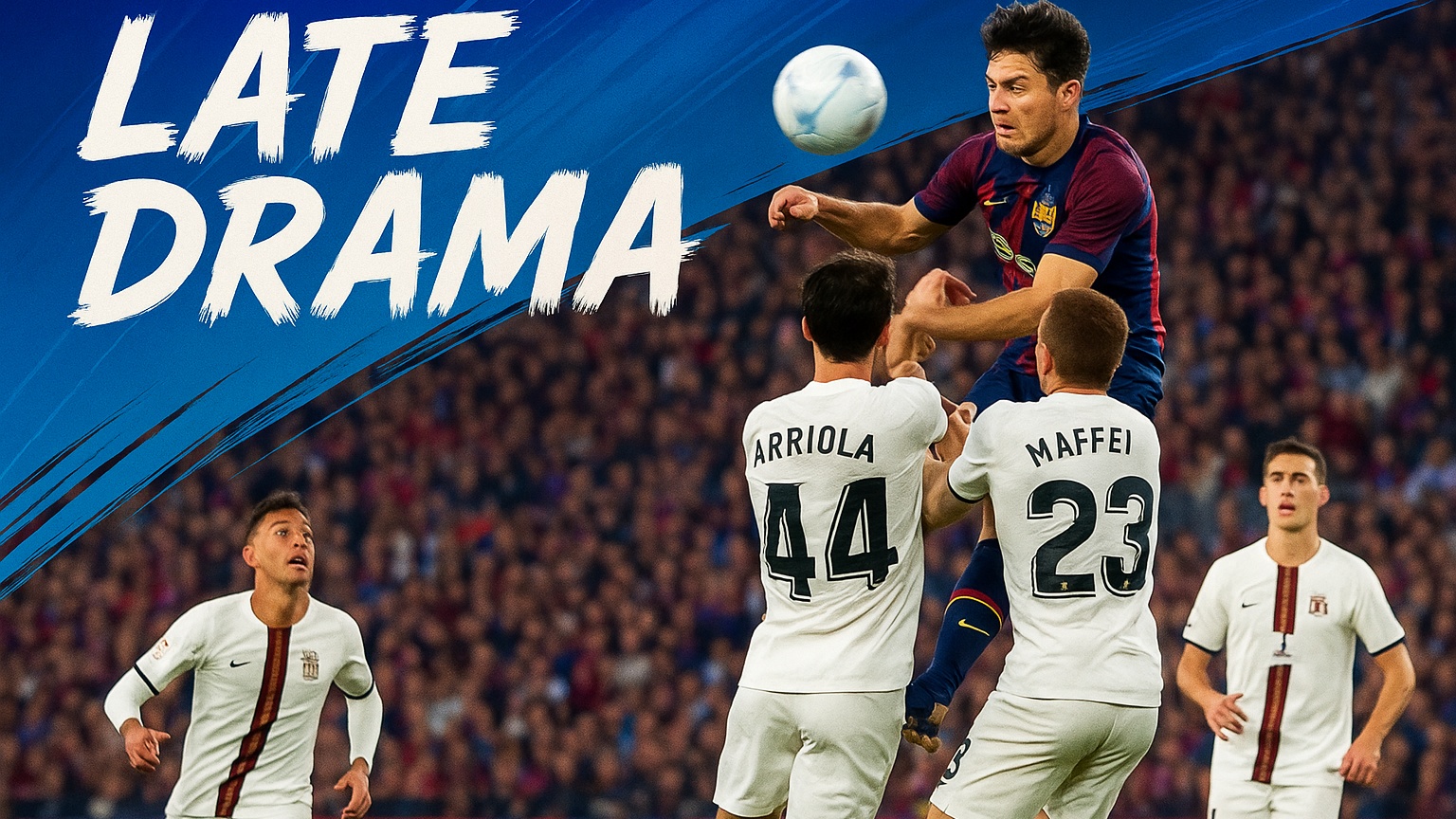 CALM IN THE CHAOS! Arriaga buries the late winner