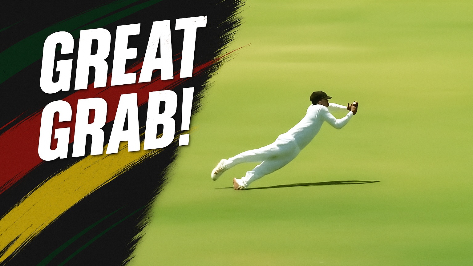 Great Grab! Brian Bennett's screamer left the crowd in awe