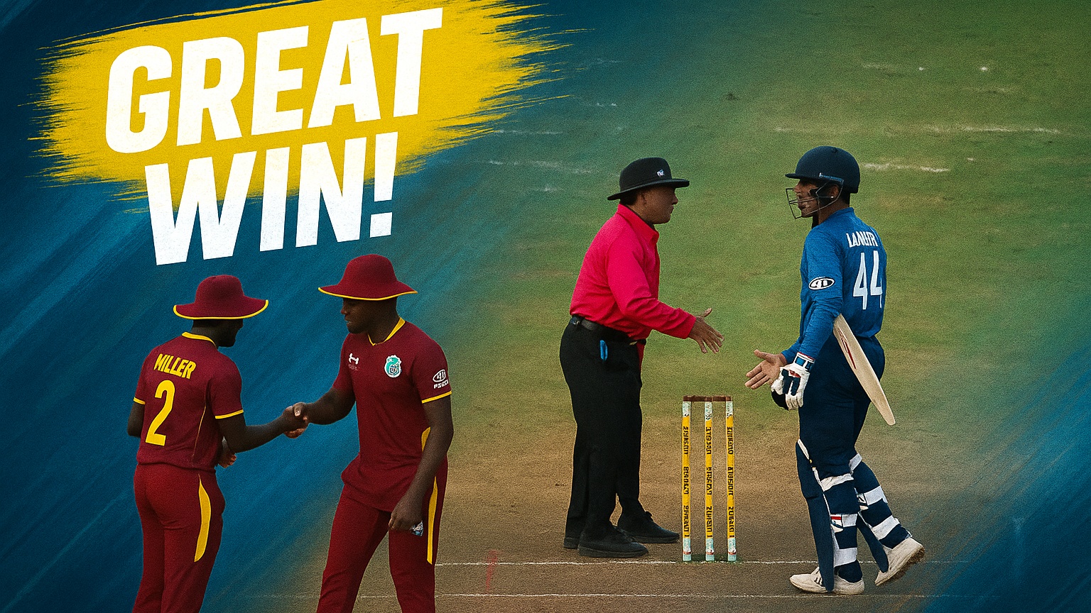 England Under-19 beat West Indies Under-19 by 2 wickets | 5th Youth ODI