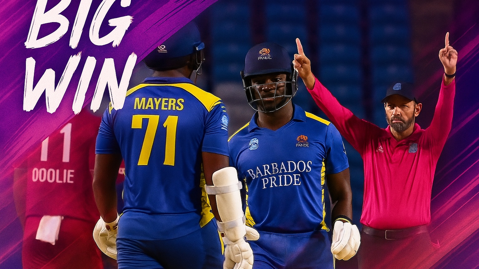 Barbados Pride beat Trinidad and Tobago Red Force by 9 wickets | Final