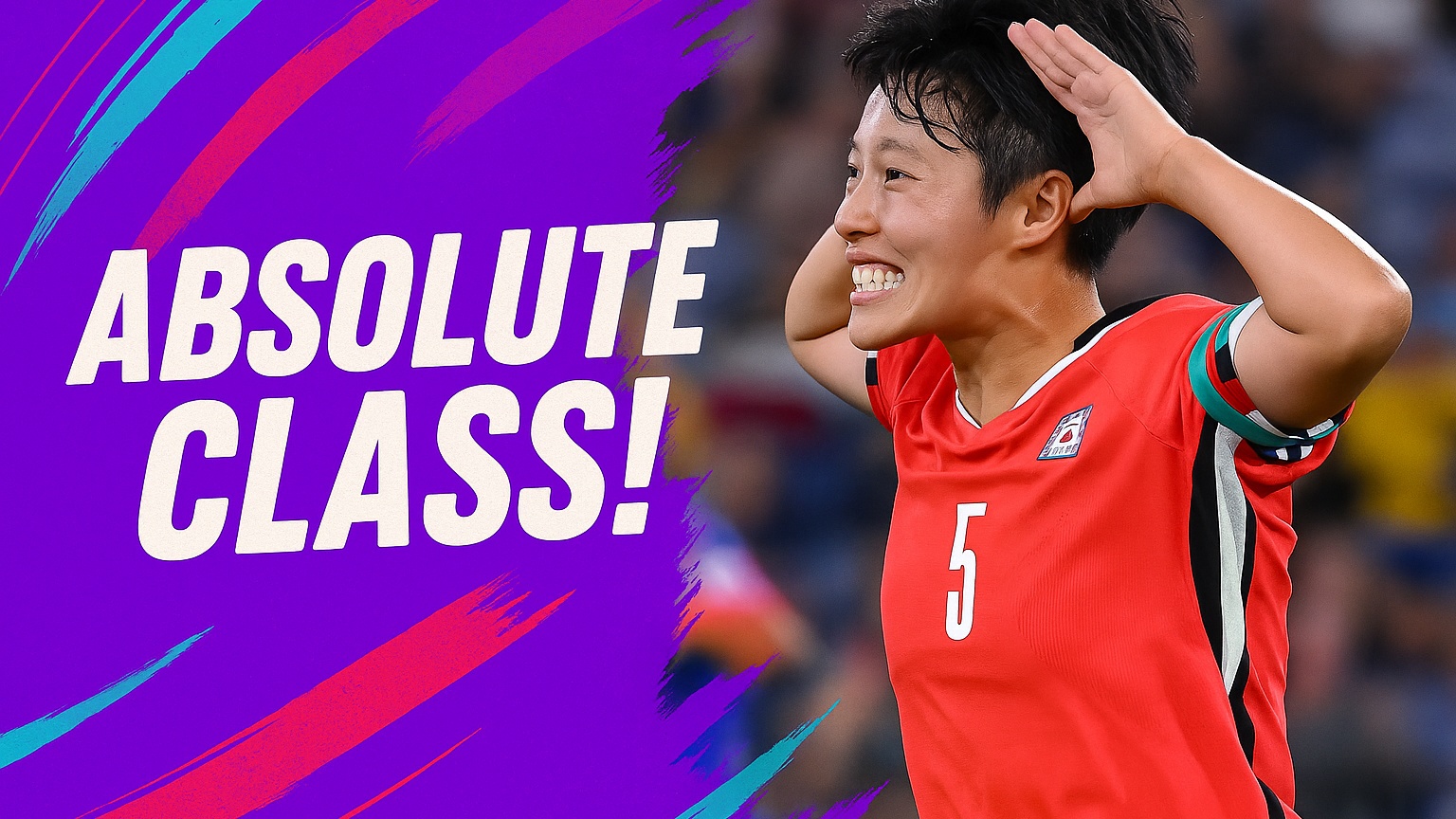 ABSOLUTE CLASS! Korea Republic captain Ko Yoo-jin leaves fans in awe