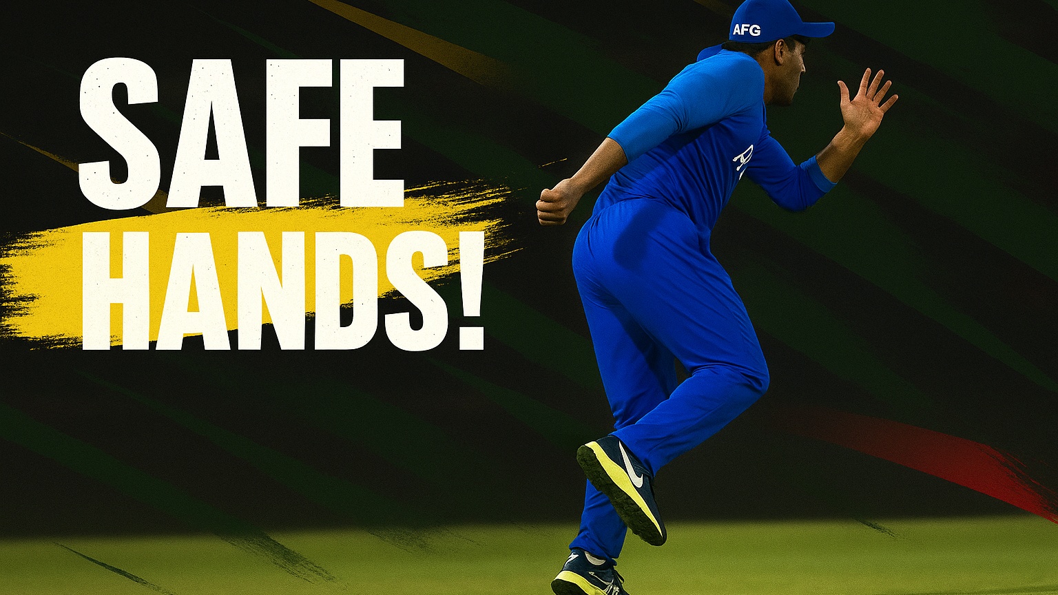 Safe hands! Nabi's splendid running catch