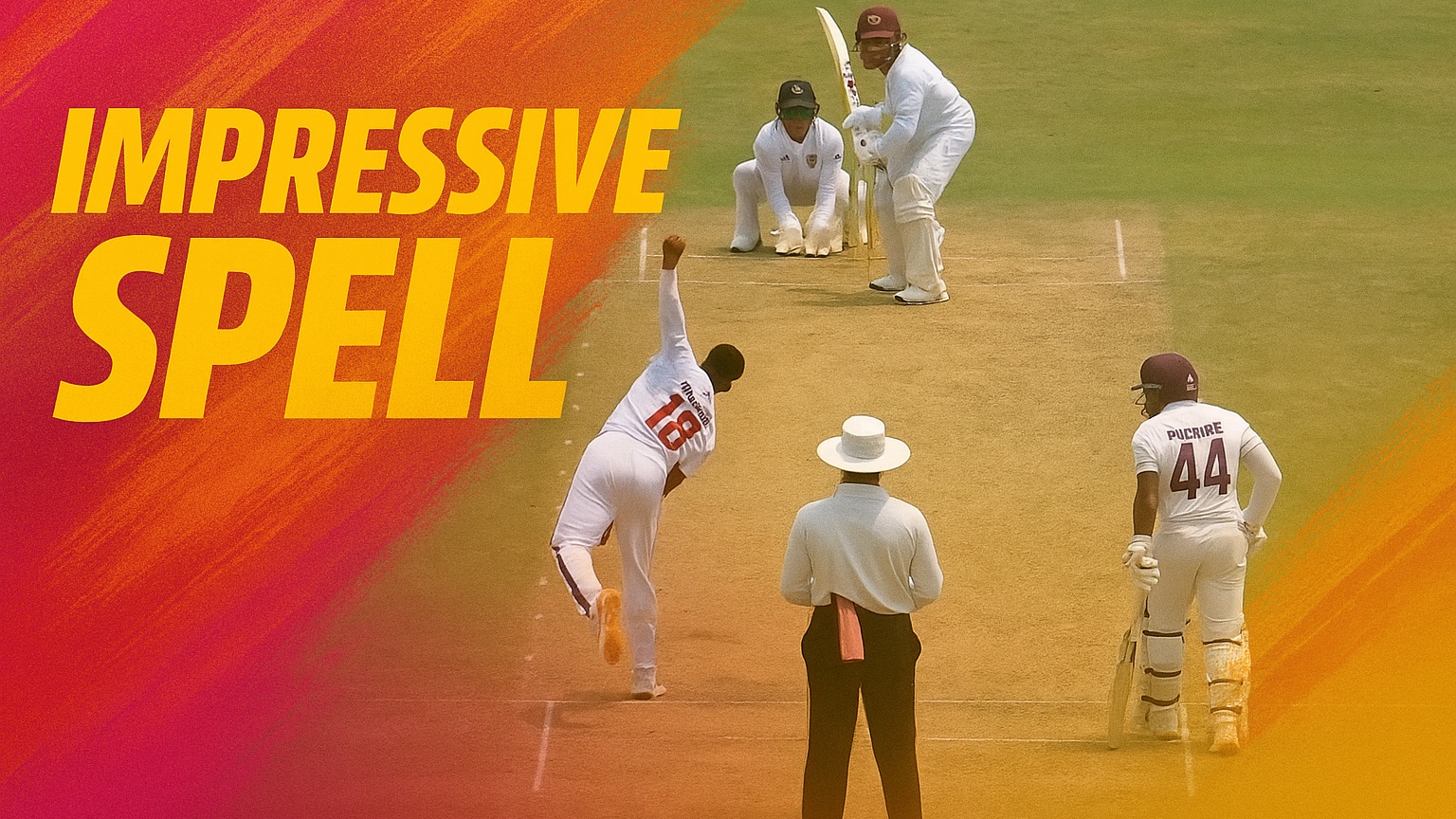 Khary Pierre's 3 for 34 | Match 1, Day 1