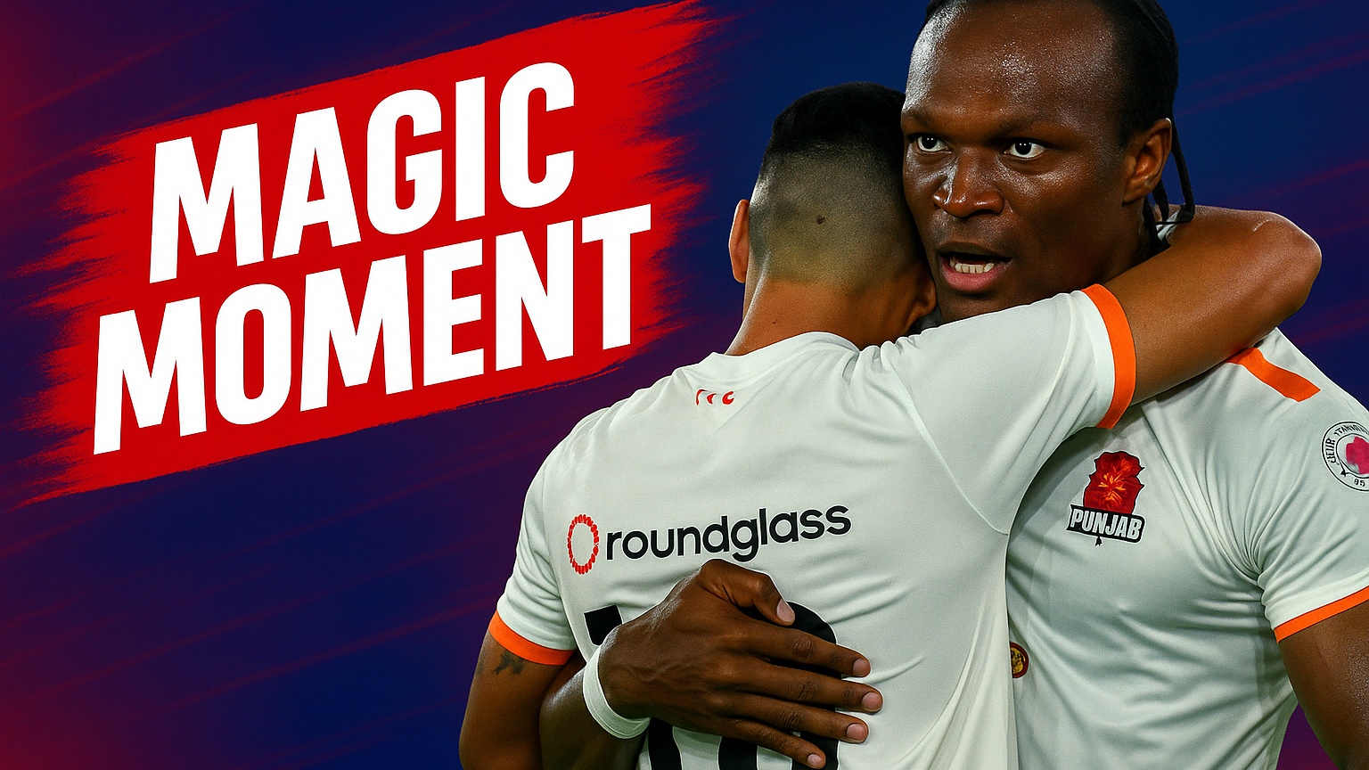 Deflection Magic! Effiong Nsungusi nails a volley