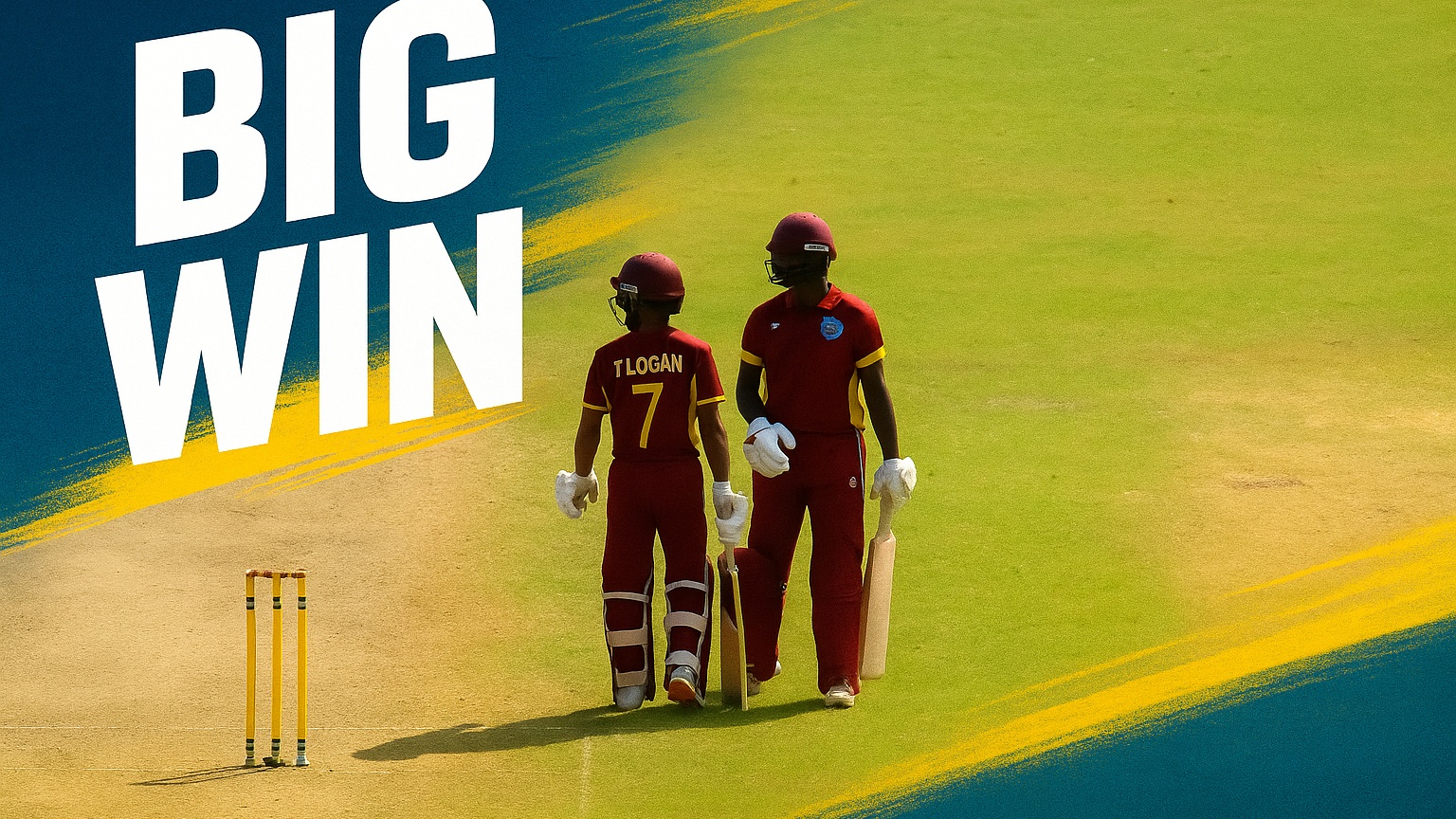 West Indies-U19 beat England-U19 by 4 wickets | 1st Youth ODI