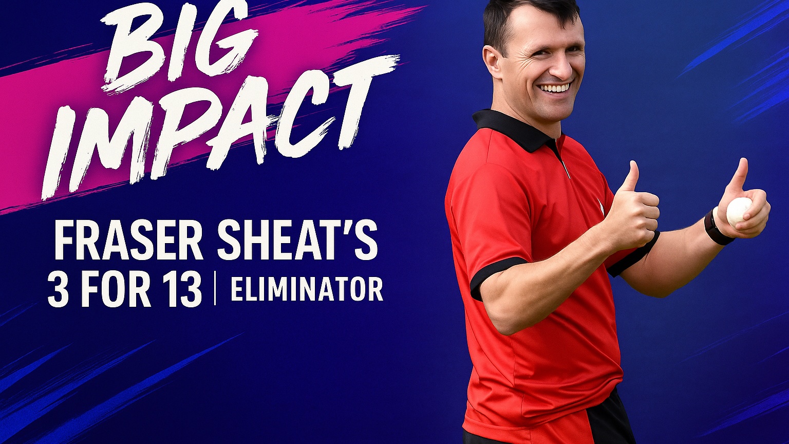 Fraser Sheat's 3 for 13 | Eliminator