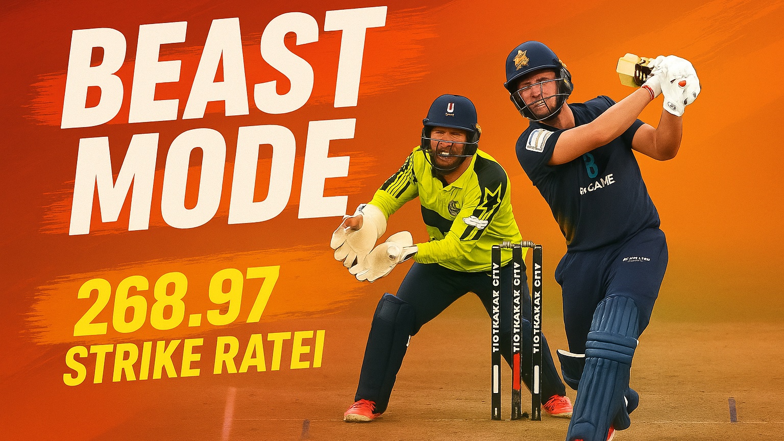 268.97 Strike Rate! Kohler-Cadmore activates beast mode