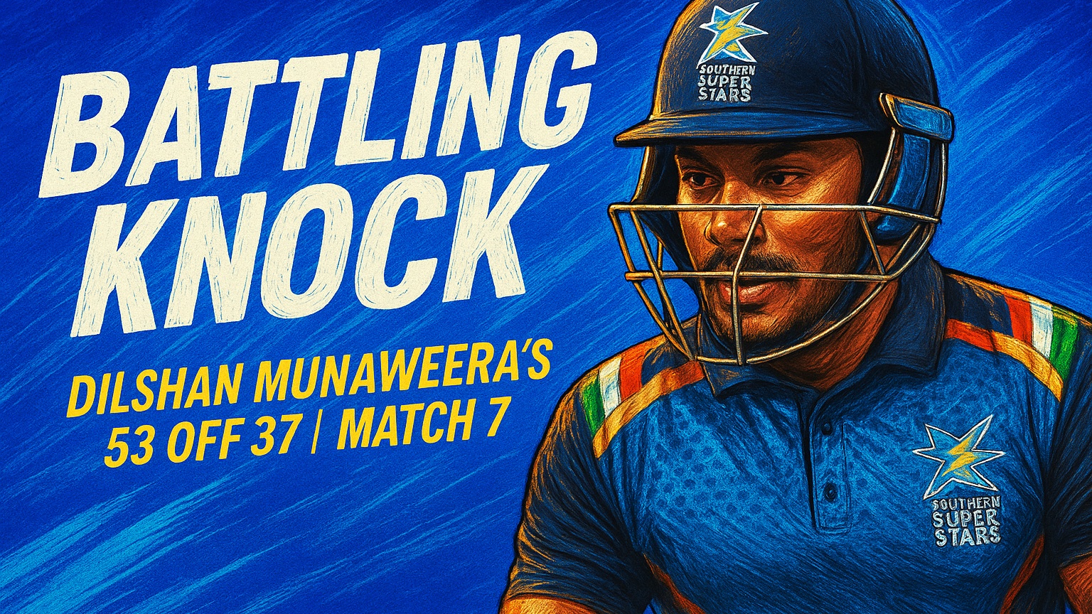 Dilshan Munaweera's 53 off 37 | Match 7