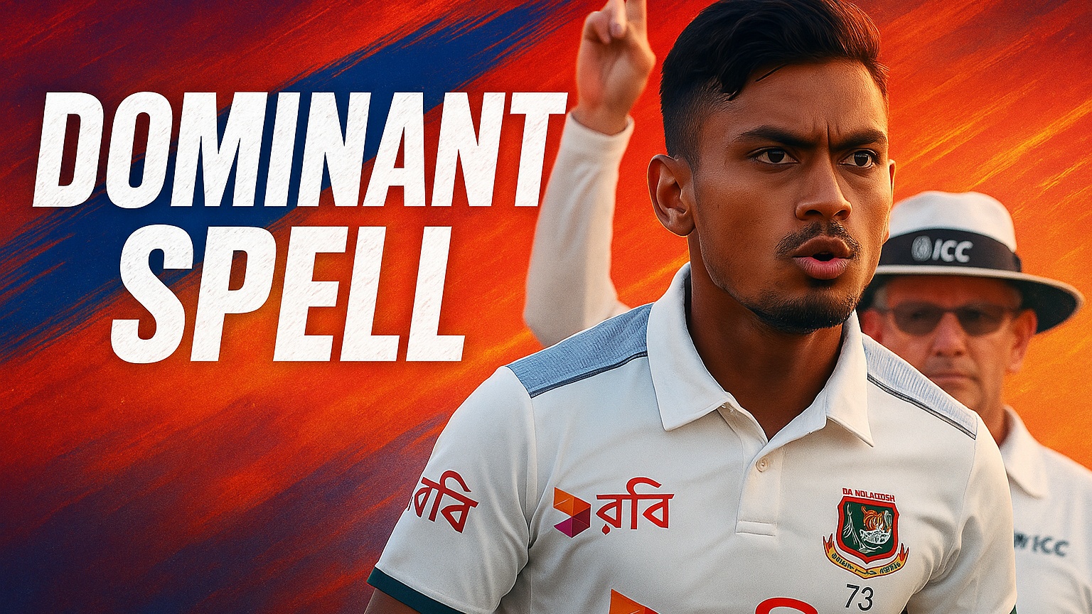 Taijul Islam's 4 for 76 | 2nd Test, Day 3