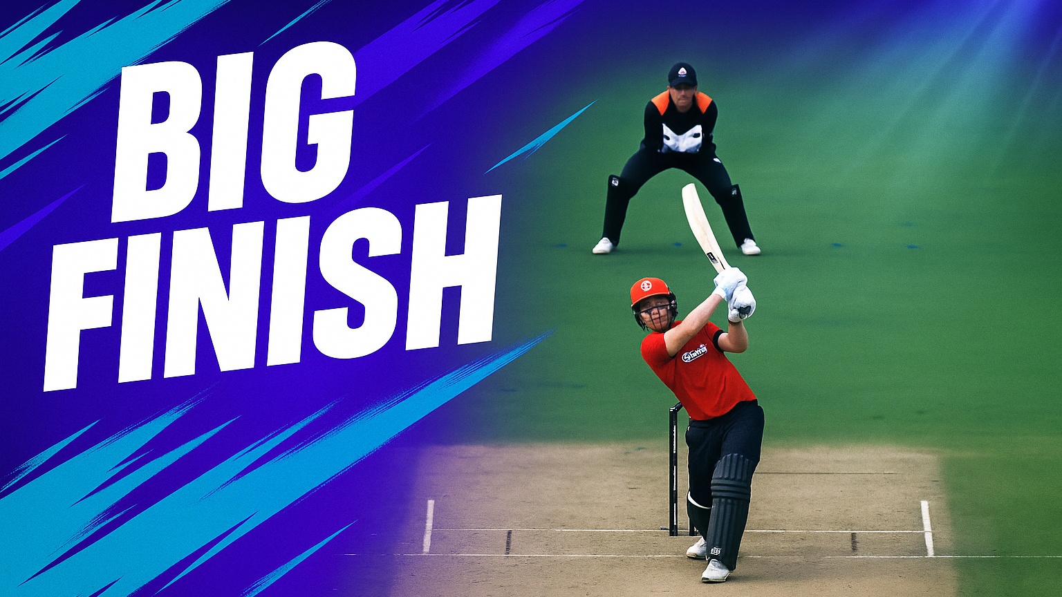 664! Mitchell Hay finishes off the innings in style