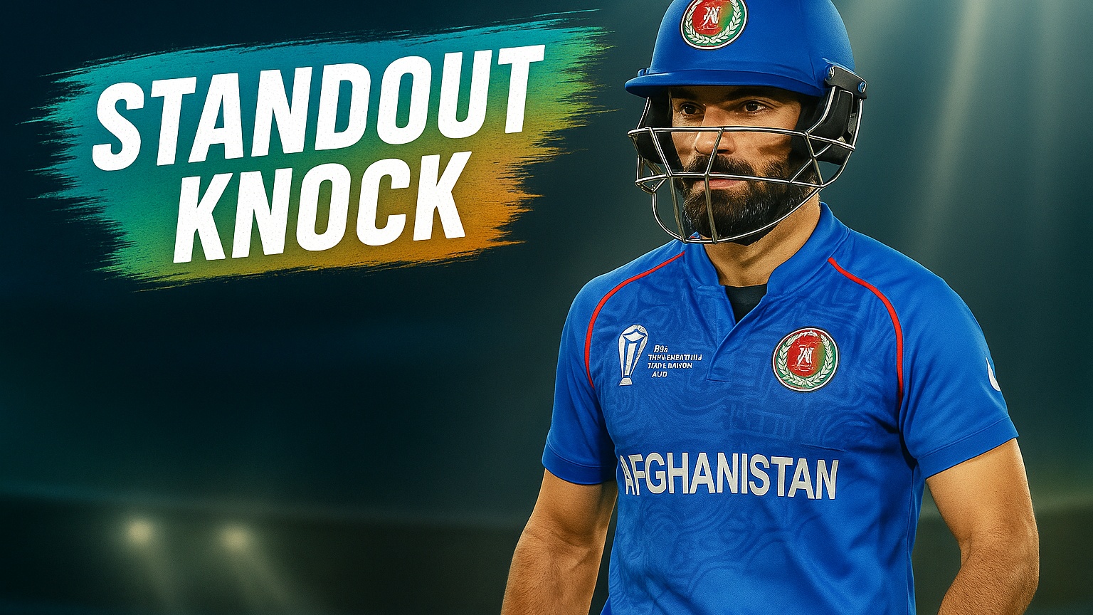 Ibrahim Zadran's 87* off 56 | 1st T20I