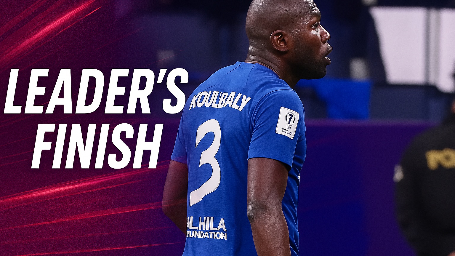 LEADER’S FINISH! Koulibaly steps up in style