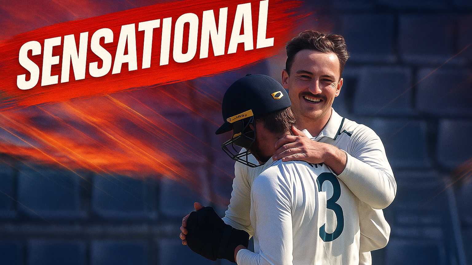 Stunner! Matthew Humphreys pulled off sensational caught & bowled