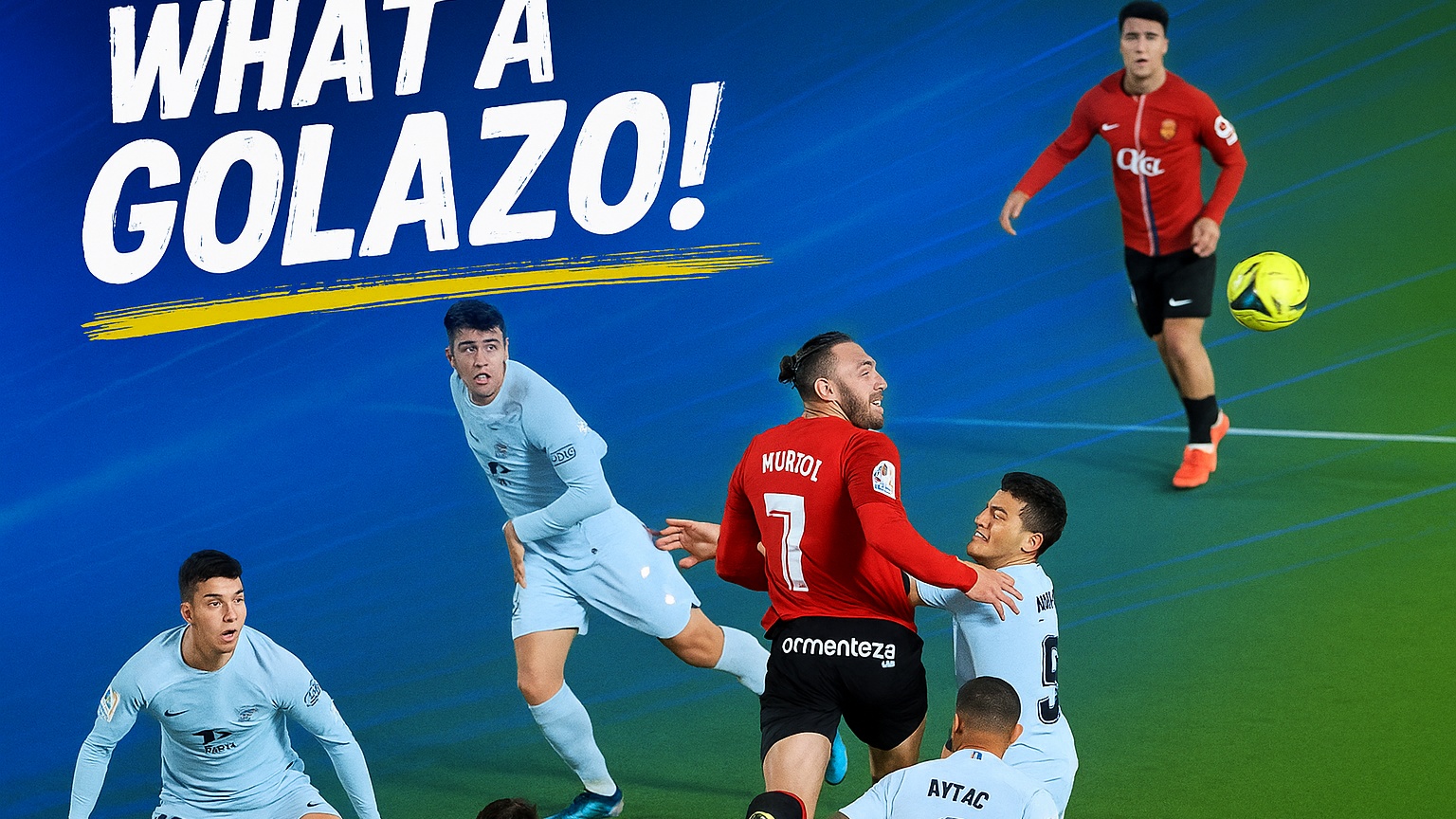 WHAT A GOLAZO! Vedat Muriqi pulls one back for Mallorca