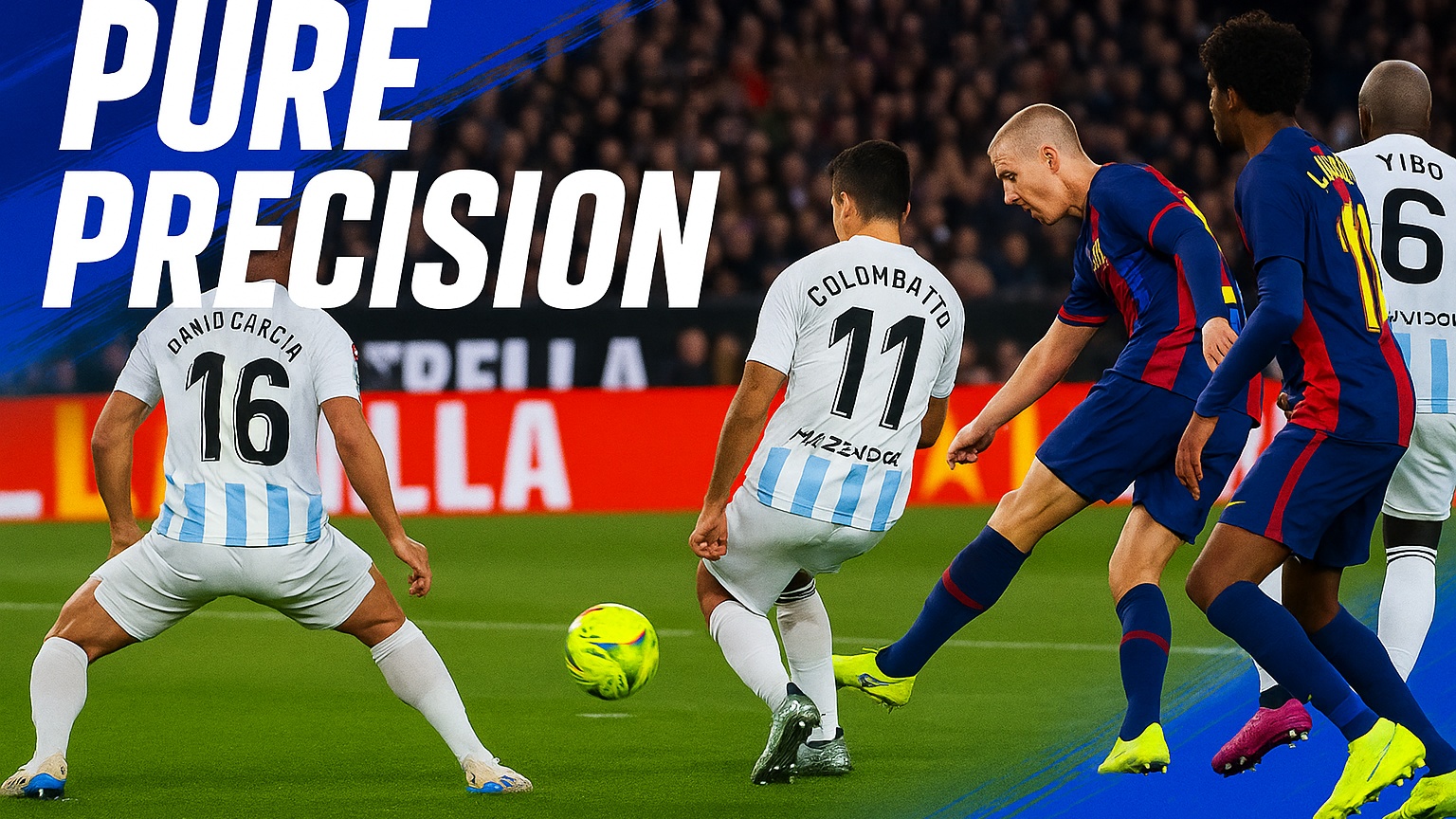 PURE PRECISION! Dani Olmo picks out the bottom corner